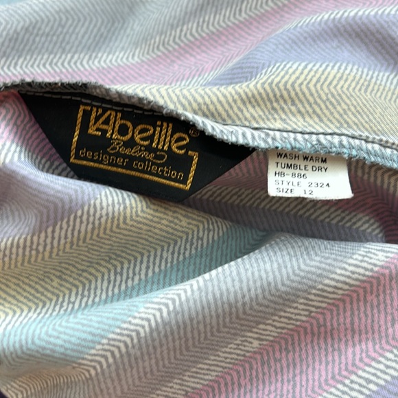 Vintage Stripe Skirt - Picture 5 of 7